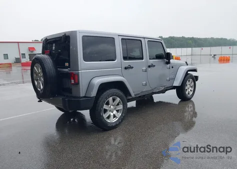 2017 Jeep Wrangler Unlimited Sahara 4X4 из США, поврежденный, VIN 1C4BJWEG8HL681775